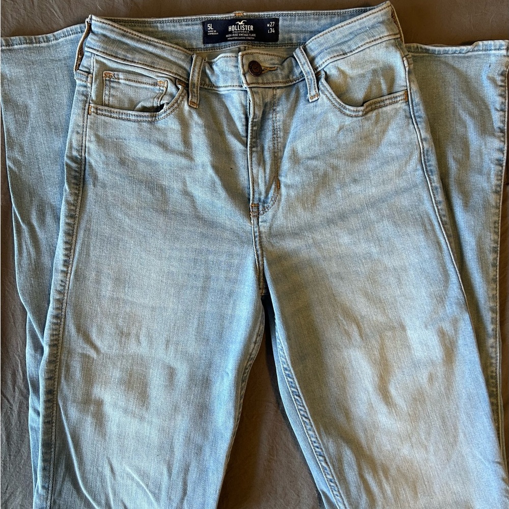 Hollister Vintage Light Blue Denim Jeans